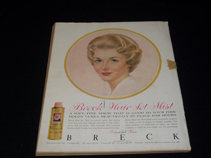 1960 DECEMBER MCCALL'S MAGAZINE VERY NICE FRONT COVER & FULL PAGE ADS - E 2431