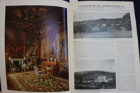 1968 CHATSWORTH HOME OF HE DUKES OF DEVONSHIRE SOFTCOVER BOOK - K 812