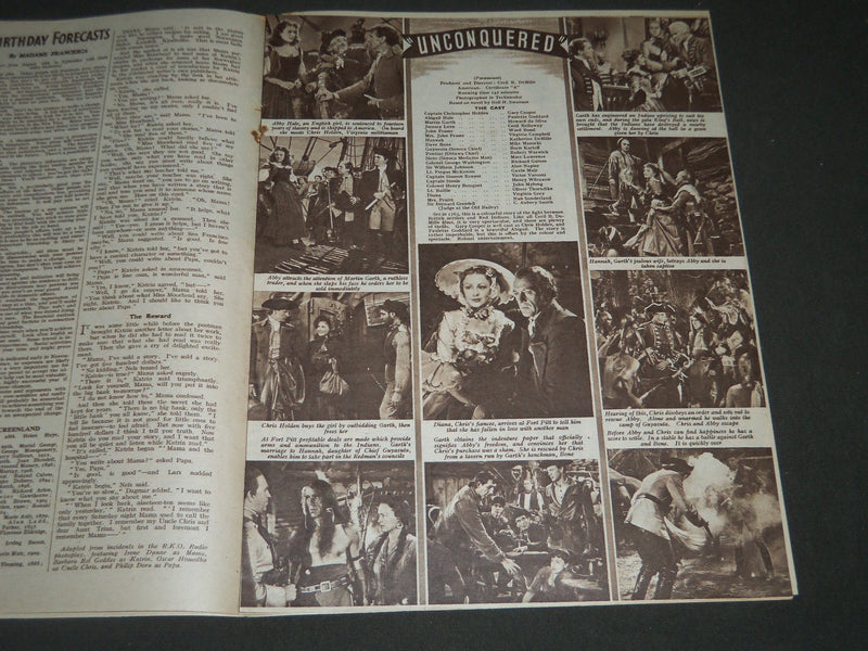 1948 SEPTEMBER 4 PICTURE SHOW MAGAZINE - MOIRA SHEARER COVER - ST 4757