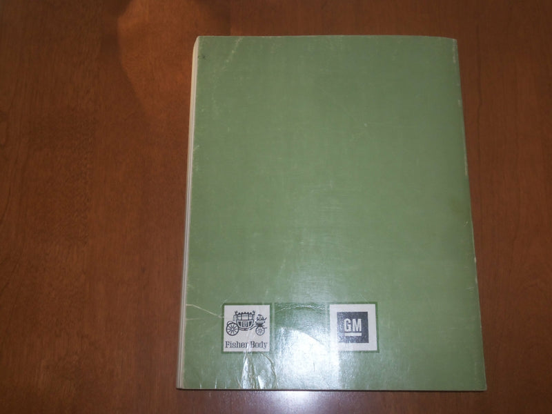 1979 FISHER BODY SERVICE MANUAL - KD 6693