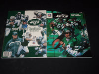 1988-2000 NEW YORK JETS FOOTBALL YEARBOOKS LOT OF 4 - O 1350E