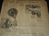 1906 APRIL 12 THE BOSTON HERALD NEWSPAPER - BAILEY, CIRCUS MAGNATE DEAD - BH 275