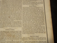 1850 NOVEMBER 30 BOSTON MUSEUM NEWSPAPER -BARNUM'S MANSION - JENNY LIND- NP 9041