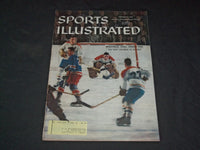 1958 FEBRUARY 17 SPORTS ILLUSTRATED MAGAZINE - JACQUES PLANTE - SP 8870