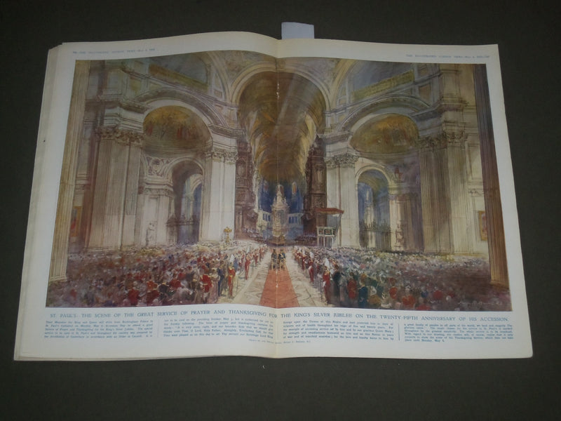 1935 MAY 4 THE ILLUSTRATED LONDON NEWS MAGAZINE - SILVER JUBILEE NUMBER- SP 8305