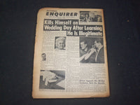1966 JAN 9 NATIONAL ENQUIRER NEWSPAPER -MOM BEATS SON TO DEATH WITH BAT- NP 7405