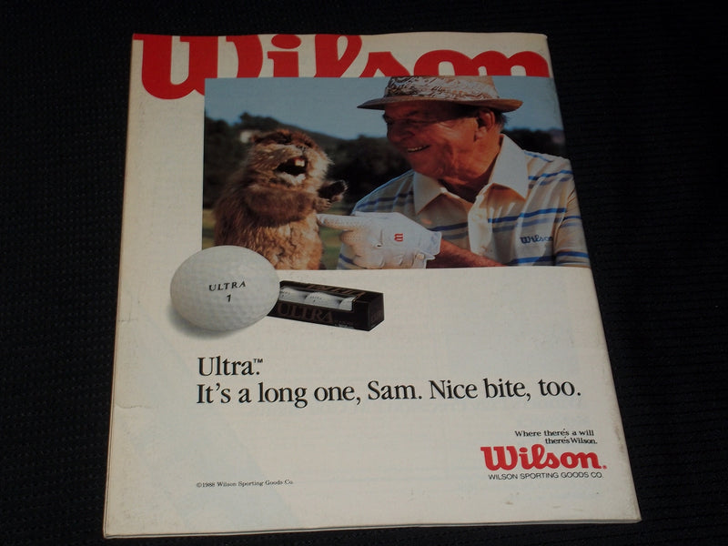 1988 AUGUST 5 GOLF WORLD MAGAZINE - SCOTT VERPLANK FRONT COVER - E 6208