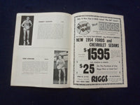 1954 KENTUCKIANA ALL-STAR BASKETBALL SERIES PROGRAM - FRANK RAMSEY - SP 5454N