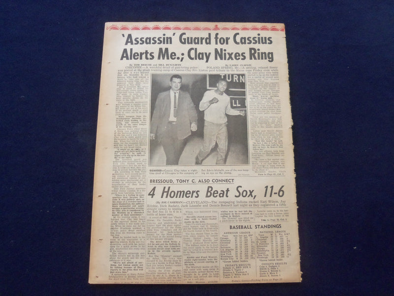 1965 MAY 22 BOSTON RECORD AMERICAN NEWSPAPER-CONVICT FINGERS PHYLLIS PAL-NP 6296