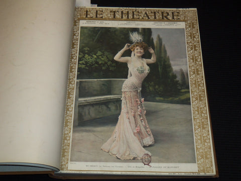 1906 JULY-DECEMBER LE THEATRE MAGAZINE BOUND VOLUME - 12 ISSUES - KD 2278G