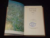 1970-1982 QUEENSLAND YEAR BOOK LOT OF 12 - GOV. STATISTICIAN BRISBANE - KD 5T