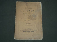 1861 HISTOIRE DU TABAC SES PERSECUTIONS BOOK BY C. BARBIER - 2ND EDITION- J 4762
