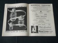 1934-1939 BROADWAY PROGRAMS LOT OF 3 - KITTY CARLISLE - RALPH BELL - J 3889