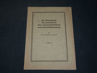 1936 DIE ENTWICKLUNG DE LICHTTECHNIK GERMAN BOOK BY DR. W. KOHLER - J 5904