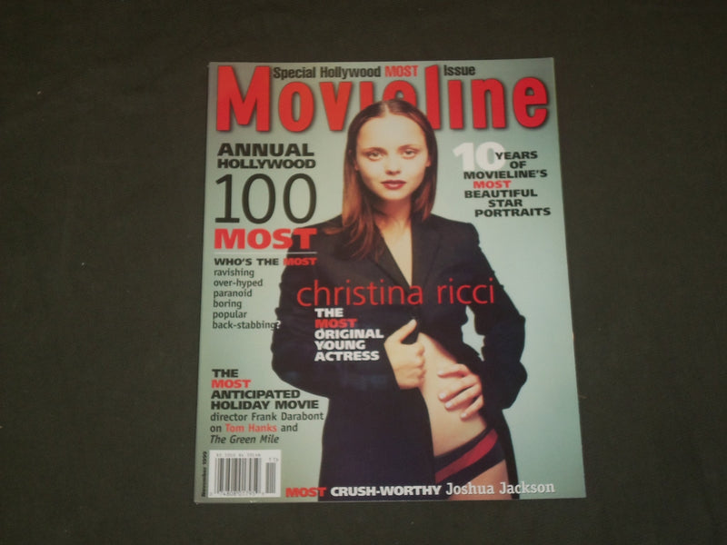 1999 NOVEMBER MOVIELINE MAGAZINE - CHRISTINA RICCI COVER - B 1180