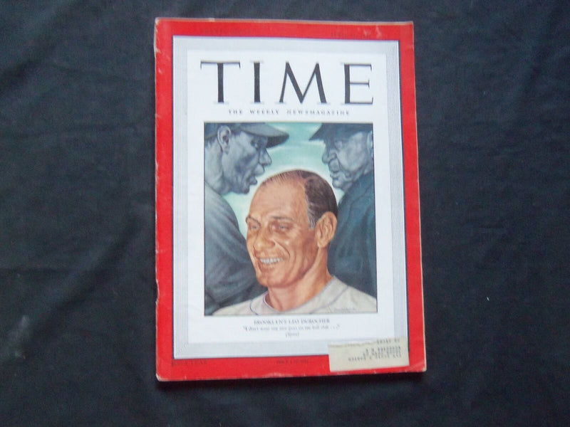 1947 APRIL 14 TIME MAGAZINE - LEO DUROCHER - T 1068