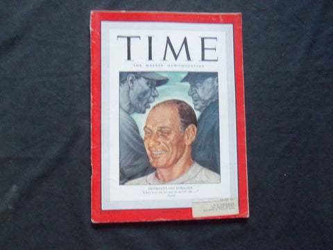 1947 APRIL 14 TIME MAGAZINE - LEO DUROCHER - T 1068