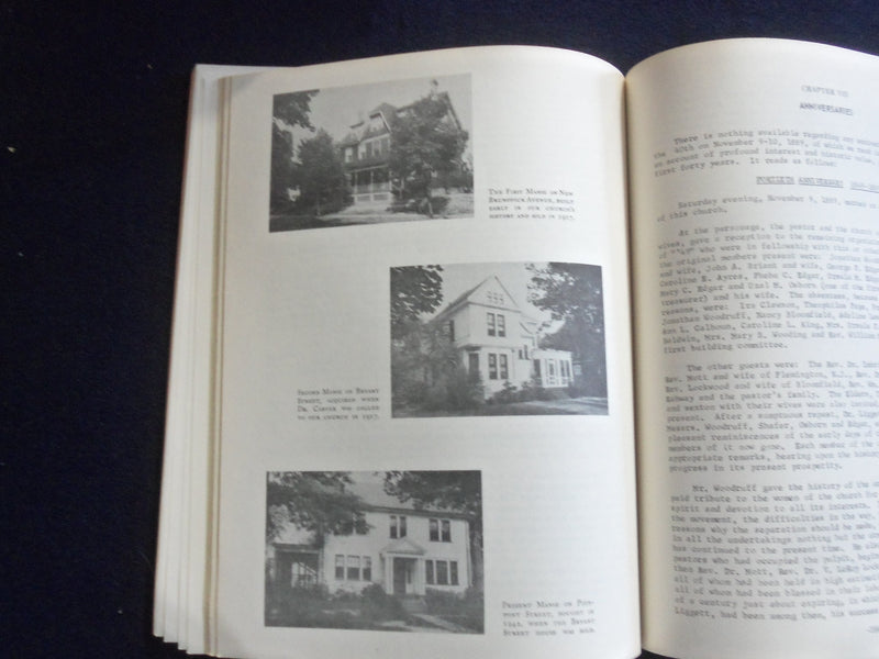 1976 THE HISTORY OF SECOND PRESBYTERIAN CHURCH RAHWAY, NJ SOFTCOVER BOOK-KD 8713