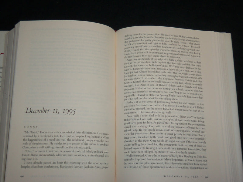 1996 THE LAWS OF OUR FATHERS HARDCOVER BOOK SIGNED BY SCOTT TUROW - KD 7247