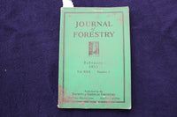 1932-1933 JOURNAL OF FORESTRY MAGAZINE - LOT OF 4 + 1931 SUPP/INDEX - O 3428