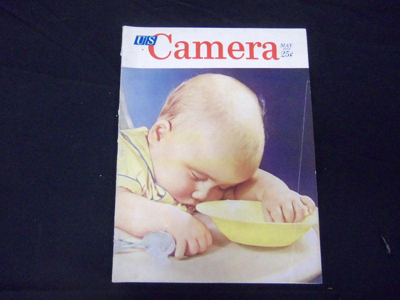 1942 MAY U.S. CAMERA MAGAZINE - NICE PHOTOS, ARTICLES & ADS - ST 1850
