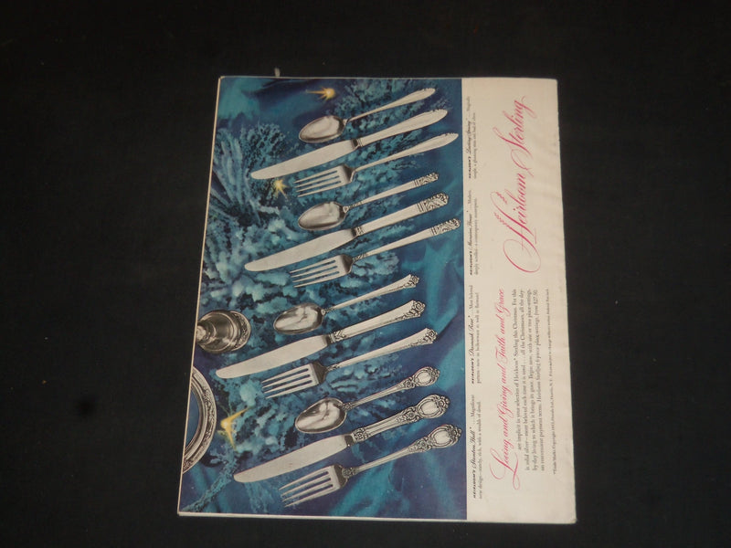 1952 DECEMBER THE AMERICAN HOME MAGAZINE - NICE COVER, STORIES & PHOTOS- SP 7152