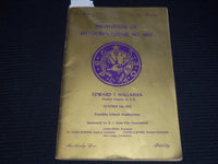1953 OCTOBER 4 INSTITUTION OF METUCHEN LODGE NO. 1914 PROGRAM - K 96