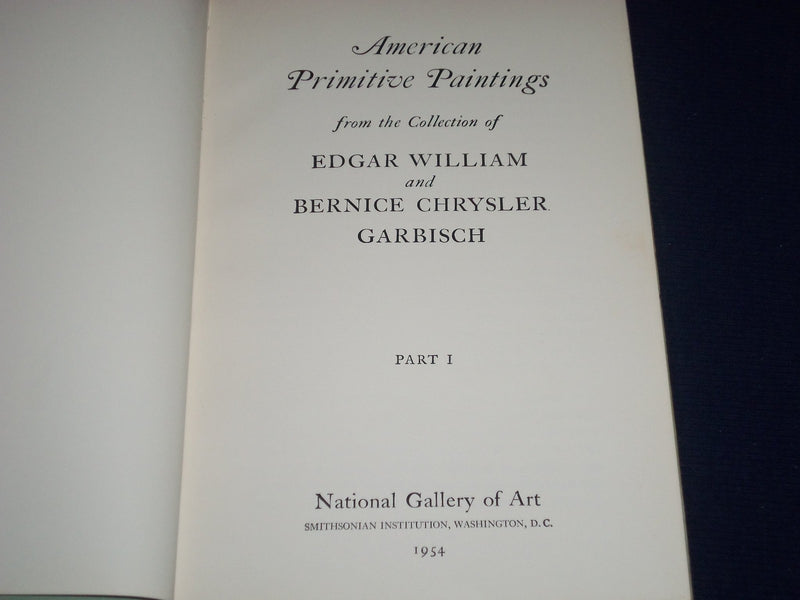 1954 AMERICAN PRIMITIVE PAINTINGS FROM EDGAR WILLIAM'S COLLECTION PART 1 - J 625