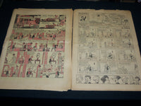 1930-1932 DAYTON DAILY NEWS COLOR COMIC PAGES LOT OF 26 -BUNGLE FAMILY - NTL 82I