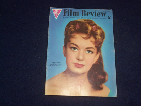 1957 APRIL FILM REVIEW MAGAZINE - JANETTE SCOTT - THE GOOD COMPANIONS - J 9687