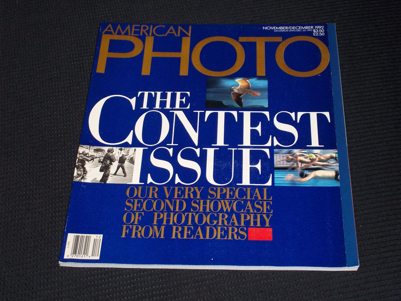 1992 NOVEMBER AMERICAN PHOTO MAGAZINE - THE CONTEST ISSUE FRONT COVER - E 13190