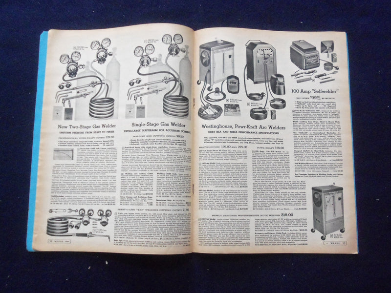 1956-1957 MONTGOMERY WARD POWR-KRAFT POWER TOOL CATALOG - J 8488