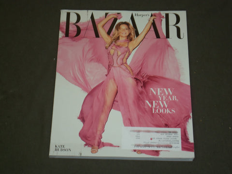 2015 DEC / 2016 JAN HARPER'S BAZAAR MAGAZINE - KATE HUDSON COVER - B 3681