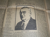 1928 JULY 15 HOUSTON CHRONICLE THEATRE SECTION - SINCLAIR LEWIS - NP 972O