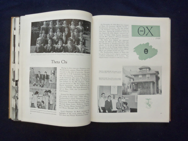 1951 CENTENNIAL SYLLABUS NORTHWESTERN UNIVERSITY YEARBOOK - EVANSTON, IL-YB 3044