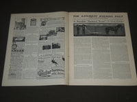 1901 AUGUST 3 THE SATURDAY EVENING POST MAGAZINE - ILLUSTRATED COVER - SP 543