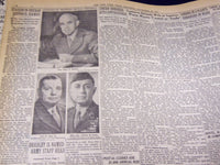 1947 NOVEMBER 22 NEW YORK TIMES - BRADLEY NAMED ARMY STAFF CHIEF - NT 3282