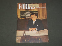 1947 APRIL 1 FORBES MAGAZINE - ERNEST BREECH OF FORD COVER - B 5006