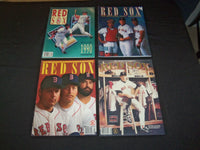 1990-2012 BOSTON RED SOX YEARBOOKS - LOT OF 10 -O 1700C