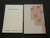 1981 PRIVATE PRESS PAMPHLETS SOFTCOVER BOOK LOT OF 2 - TYPOGRAPHY - J 6188