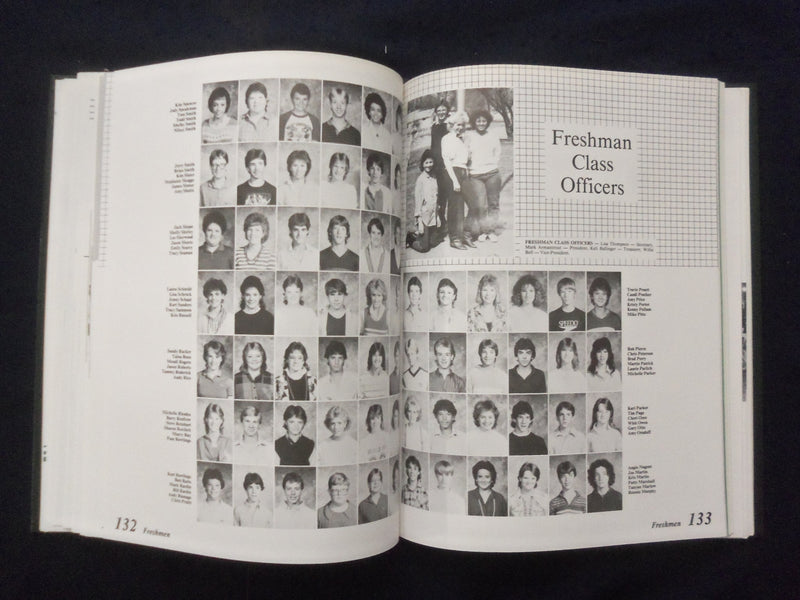 1986 RIDDLE MATTHOON HIGH SCHOOL YEARBOOK - MATTOON, IL - YB 3310
