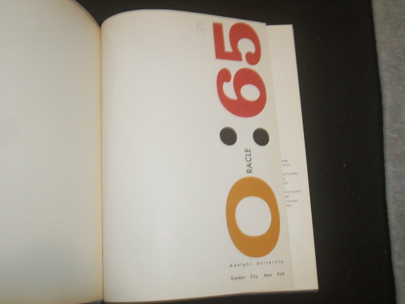 1965 ADELPHI UNIVERSITY YEARBOOK - GARDEN CITY, NEW YORK - YB 2277