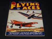 1940 JULY FLYING ACES MAGAZINE - RAID ON MAGINOT DROME FRONT COVER - E 6320