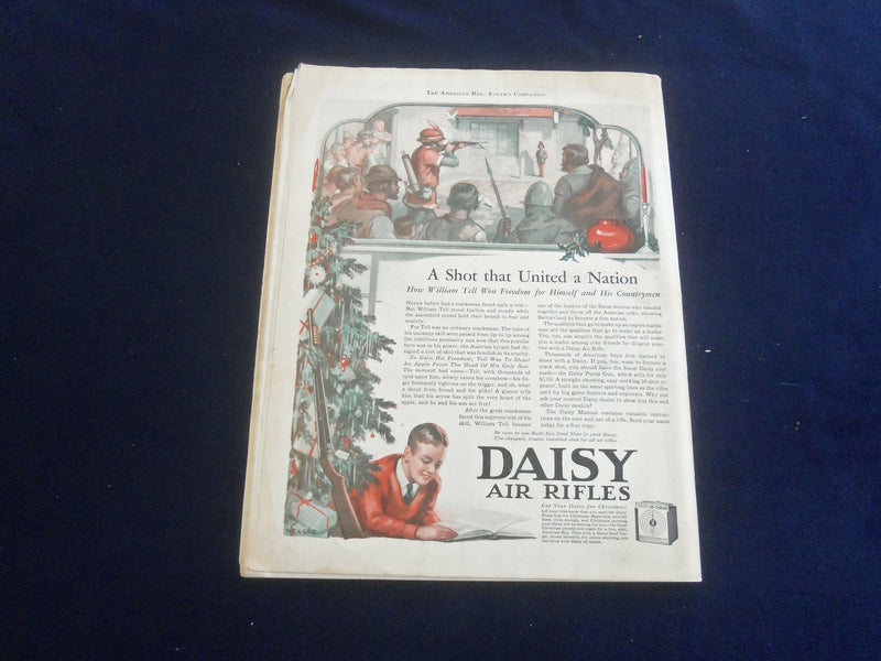 1931 DECEMBER AMERICAN BOY MAGAZINE - MERRIE MERRIE CHRISTMAS - ST 7063