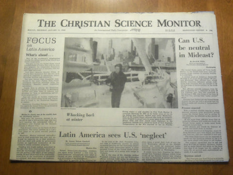 1968 JAN 11 THE CHRISTIAN SCIENCE MONITOR-CAN U.S. BE NEUTRAL IN MIDEAST-NP 4622