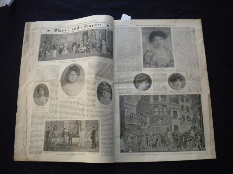 1902 JAN 11 THE MAIL AND EXPRESS MAGAZINE - MRS. THEODORE ROOSEVELT - B 676C
