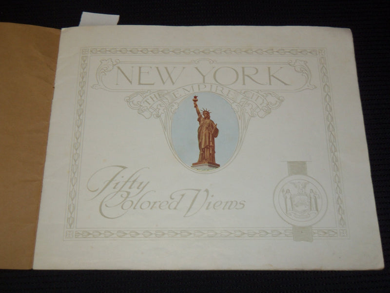 1920'S NEW YORK THE EMPIRE CITY VIEW BOOK - GREAT PHOTOS - J 7920