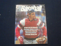 1984 STREET AND SMITH'S BASEBALL MAGAZINE - CARLTON FISK COVER - ST 6917