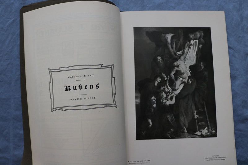 1901 JANUARY MASTERS IN ART ILLUSTRATED MONOGRAPHS - PETER PAUL RUBENS- ST 5508I