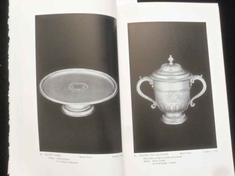 1966 OLD SILVER DINING ACCESSORIES SOFTCOVER BOOK - CLARK ART INSTITUTE - J 9862